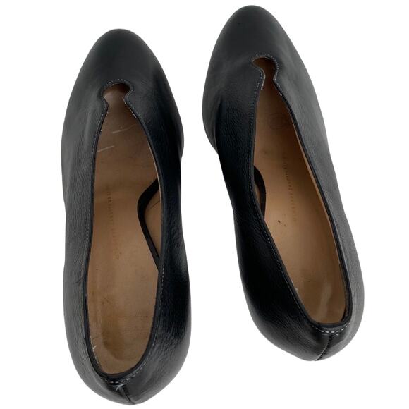 Giuseppe Zanotti Black Leather Cone Heel Pumps 37 - Picture 9 of 15